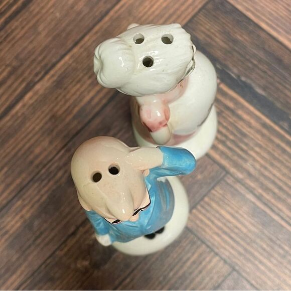 Vintage (50's/60's) Enesco "You and Your Once More for Ol' Times Sake" Shakers - Picture 6 of 9